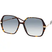 HUGO BOSS BOSS 1660/S Damen-Sonnenbrille Vollrand Quadratisch Acetat-Gestell, braun