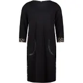 Betty Barclay Jerseykleid mit Eingrifftaschen in Schwarz | Gr.: 38
