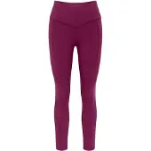 Triumph Leggings Cardio 10217851 Dunkelrot Slim Fit