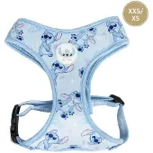 Cerda Stitch Hundegeschirr Hellblau XXS/XS