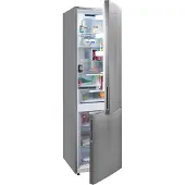 Bauknecht KGDNF 203 A, 355 l, NoFrost-Funktion (Kühleinheit), SN-T, 10 kg/24h, A, Edelstahl