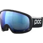 POC Skibrille Fovea Wide Fit Uranium Black/Partly Sunny Blue