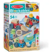 Melissa & Doug Blockables Vehicles 806013 Bauspiel