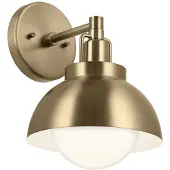 Kichler Elstead Niva Wandleuchte E27 Champagnerbronze Champagnergold