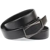 Anthoni Crown Ledergürtel , Herren, Gr. 100, schwarz, Rindsleder, Gürtel Ledergürtel, geschwärzte Schließe, leichte Oberflächennarbung