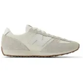 New Balance Unisex. U471V1 Leder-Sneaker 471, weiß (42.5), Beige, Wohnung, Wildleder, Schnürsenkel, Lässig