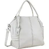 Collezione alessandro Schultertasche Basilico mit viel Platz und langem Gurt von