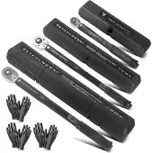 Stahlwerk Drehmomentschlüssel Dreierset 1/4", 3/8" & 1/2" bis 210 NM