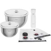 Zwilling Fresh&save St.steel Bowl Vacuum Starter Set 9-pc Werkzeugsatz