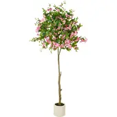 Creativ Green Kunstbaum "Bougainvillea" mit zahlreichen Blüten