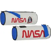 Nobrand NASA Federmäppchen für Schule, grau, 8 x 22 x 8 cm, für Kinder ab 3 Jahren