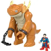 Fisher Price Imaginext Superman Monster Spielzeug mit Lichtern, Soundeffekten und Actionfigur, 3 Jahr(e), Mehrfarbig, Kunststoff