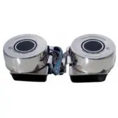 Goldenship Mini-doppel-elektrische Hupe 12v