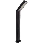 Chilitec Solar LED-Pollerleuchte SWL-78, 1,8 W, 3000 K, IP44, schwarz