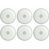 Villeroy & Boch Untertasse "Kaffeeuntertassen Fleur Couleur ø 14,8 cm 6er Set" Spülmaschinenfest, Mikrowellensicher