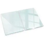 Tulup HERDABDECKPLATTE (2stk.) 40x52 cm Transparent