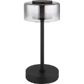 Globo Lighting Tischleuchte Metall schwarz matt, LED