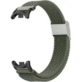 INF Gewebtes Nylon-Uhrenarmband für Xiaomi Mi Band 8/9 Green