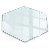 Tulup HERDABDECKPLATTE 40 cm Transparent Hexagon
