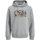 Jack & Jones Hoodie "Geplas" in Grau - L