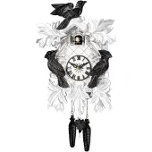 Engstler - 632/20 - Koekoeksklok - 1-daags kettinguurwerk - Notenhout - 35 cm