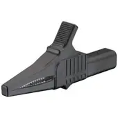 Stäubli Multi-Contact Sicherheits-Abgreifklemme CAT II, 1000 V, 4 mm, schwarz