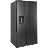 Samsung RS70F66KBF, Freistehend, Amerikanische Tür, Schwarz, 2 Tür(en), Premium Black Steel, Innen