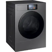 Samsung 9 kg Bespoke AI Trockner DV90F/24 mit AI Home, +++ (-25%), Freistehend, Frontlader, Wärmepumpe, Dunkles Grau, Berührung, Dark Steel