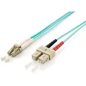 Equip LC/SC-LWL-Patchkabel, OM3, 5.0m, 5 m, OM3, LC, SC