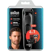 Braun Styling Kit Beardtrimmer + Gillette Fusion 5 Proglide