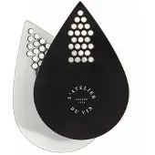 L'Atelier du Vin Verseur Aérateur Souple Silver & Black Weinausgießer