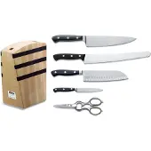 F. Dick Design Messerblock Premier Plus 5-tlg Messerblock Buchenholz mit Magnet