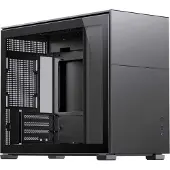 Jonsbo D31 STD, Midi Tower, PC, Schwarz, DTX, ITX, micro ATX, Stahl, Gaming