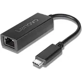 Lenovo GX90S91832, Kabelgebunden, USB Typ-C, Ethernet, 1000 Mbit/s, Schwarz