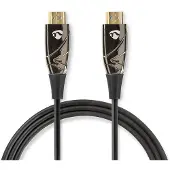 Nedis Cvbg3400bk400 Aktives Optisches High-speed-hdmi-kabel Mit Ethernet Hdmi-hdmi 4k 18 Gbit/s 40 M 60hz
