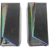 Mars Gaming MS72, 2.0 Kanäle, Kabelgebunden, 15 W, 20 - 20000 Hz, 4 Ohm, Schwarz