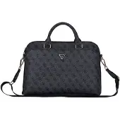 GUESS CG MOBILE unter Lizenz Laptoptasche 4G Zipper Pocket Triangle Logo 15" (Schwarz)