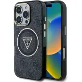 GUESS IML Glitter 4G MagSafe Hülle für iPhone 16 Pro