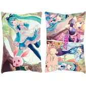 POPbuddies Hatsune Miku Kissen: Miku Im Wunderland 50x35 Cm