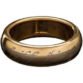 Weta Workshop Lord Of The Rings Tungsten Ring Ein Ring