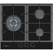Vitrokitchen Cg630nn 60 Cm Gasglasplatte 3 Brennern