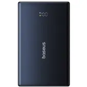 Baseus P10076801123-00, 10000 mAh, Lithium Polymer (LiPo), Kabelloses Aufladen, 3,6 V, 20 W, Schwarz