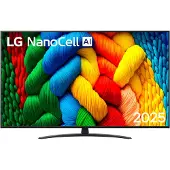 LG NanoCell AI 65NANO81A6A, 165,1 cm (65"), 3840 x 2160 Pixel, NanoCell, Smart-TV, WLAN, Schwarz