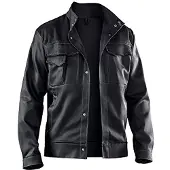 Merkloos ORGANiQ Jacke 1248 schwarz Größe 52