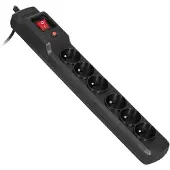 ActiveJet COMBO 6GN 3M, 3 m, Drinnen, Typ E, Typ E, Kunststoff, Schwarz