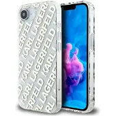 Karl Lagerfeld Repeat Logo Iphone 16e Gold Handyhülle One Size