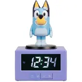 Paladone Bluey Wecker Lila Lila One Size