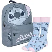 Cerda Stitch Stitch Lässiges Rucksack-und Socken-designset 16l