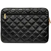GUESS Sleeve GUCS14ZPSQSSGK 14" czarny/black Quilted 4G