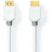 Nedis Cvbw34000wt50 High Speed Hdmi-kabel über Ethernet Hdmi-hdmi 4k Arc 18 Gbit/s 5 M 60hz